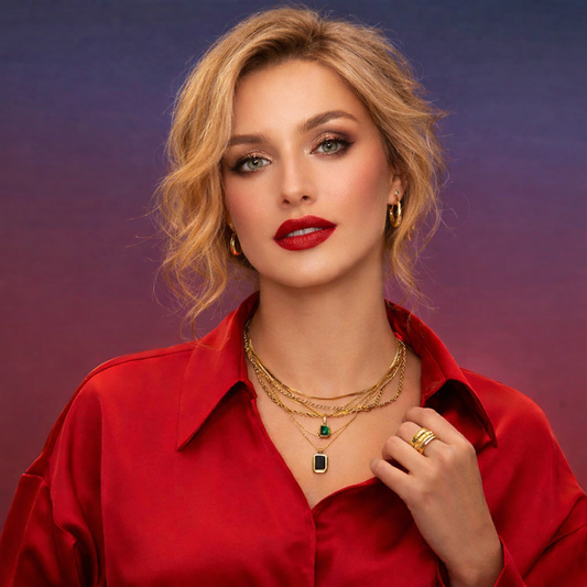 Collana Eleganza Smeraldo