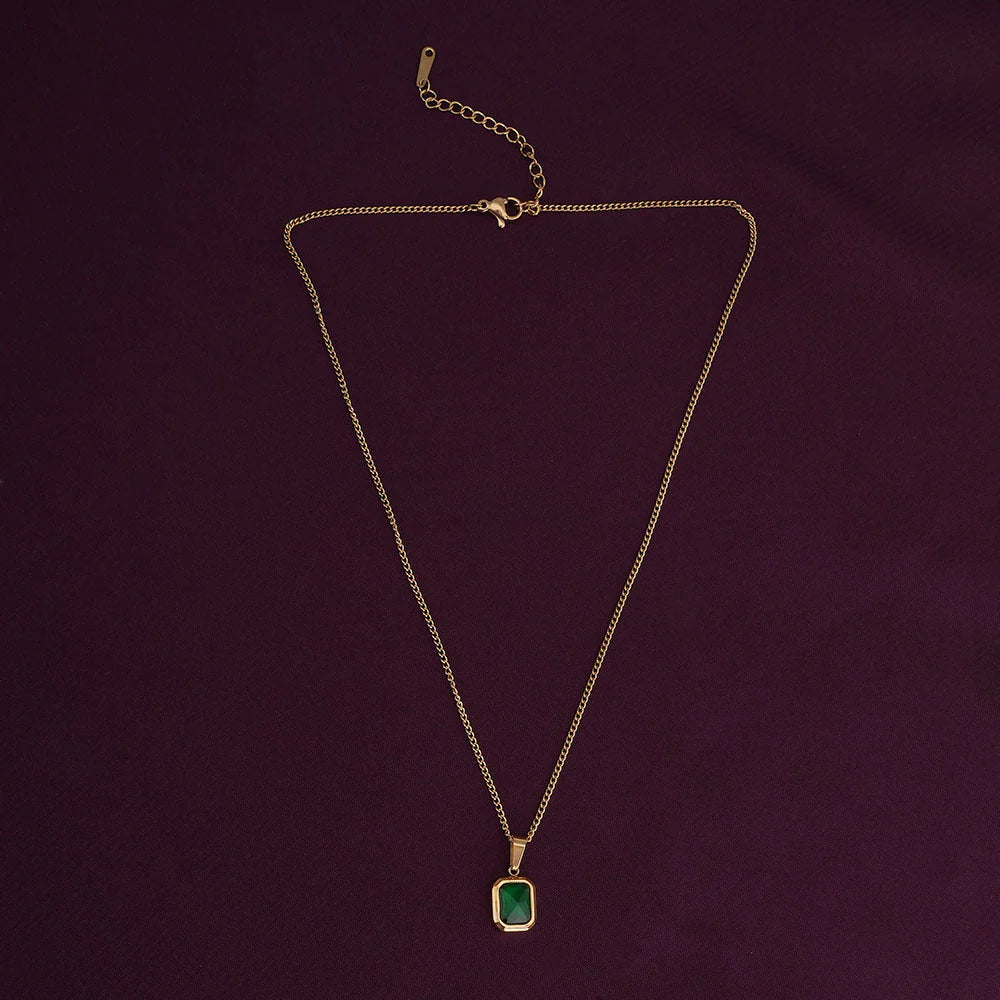 Collana Eleganza Smeraldo