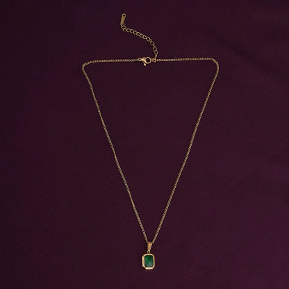 Collana Eleganza Smeraldo